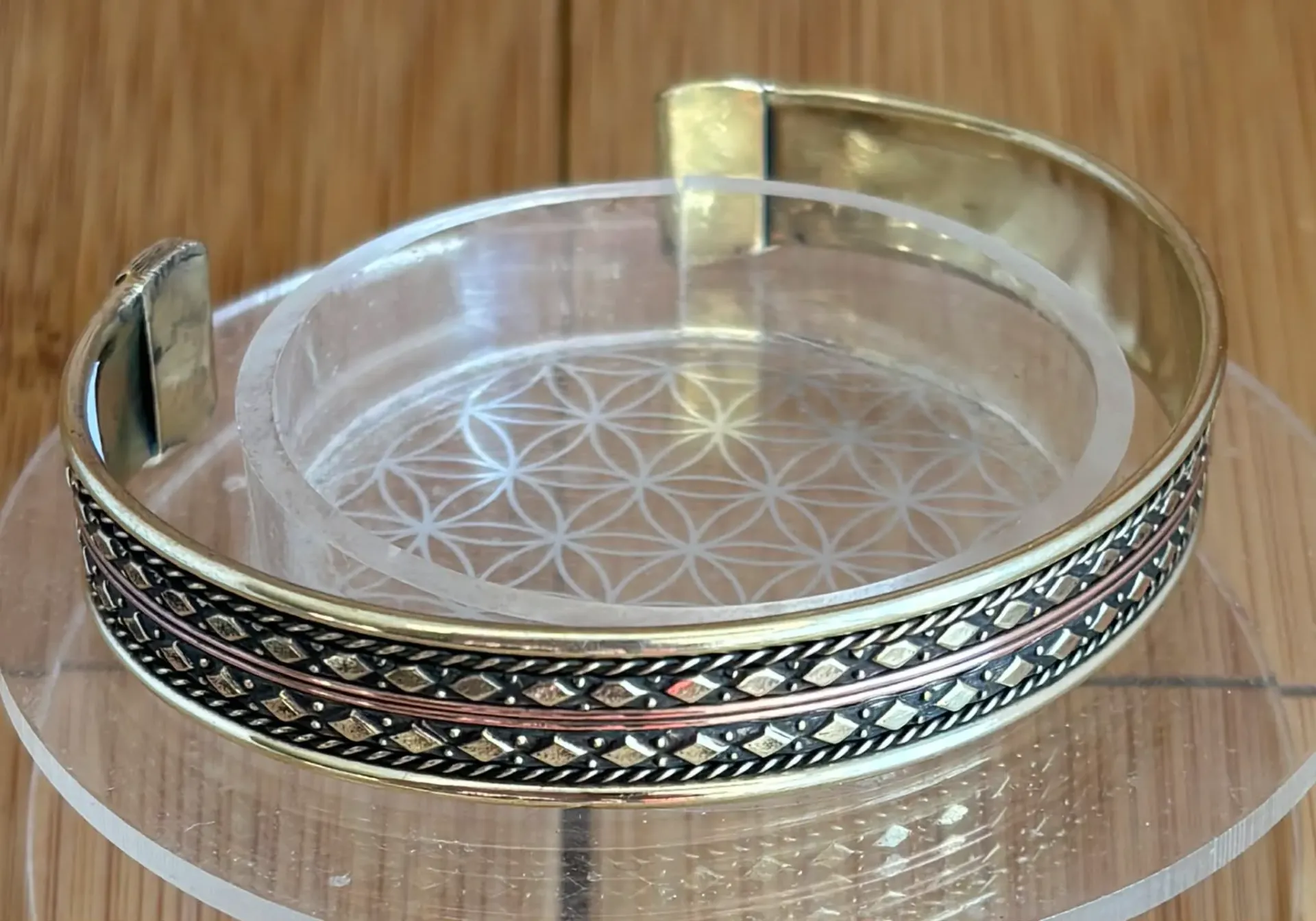 Bracelet cuivre et dore