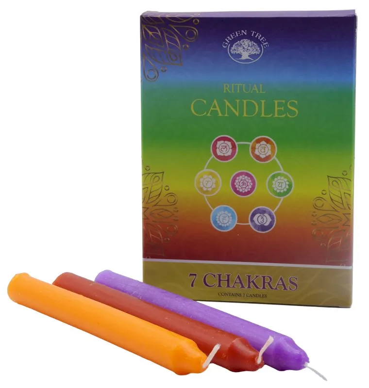 Bougies Rituel 7 Chakras