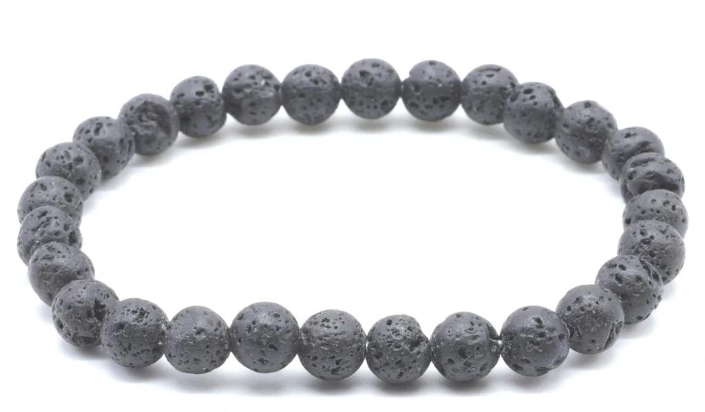 Bracelet Pierre de Lave 6mm