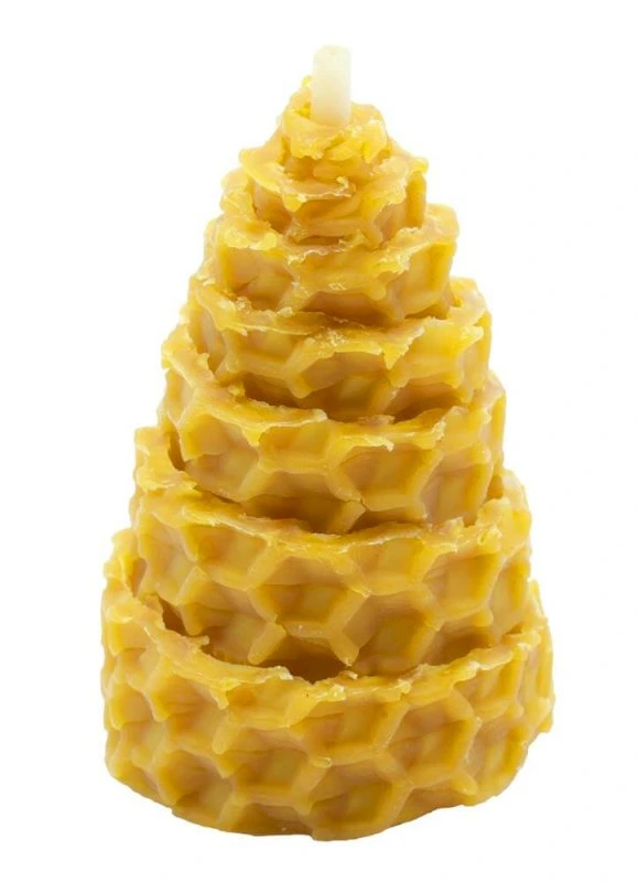 Bougie Cire d'Abeille 'Sapin' 5cm