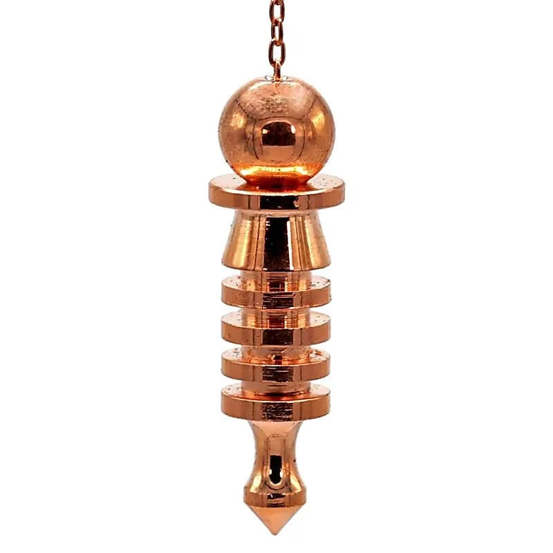 Pendule en cuivre plaqué