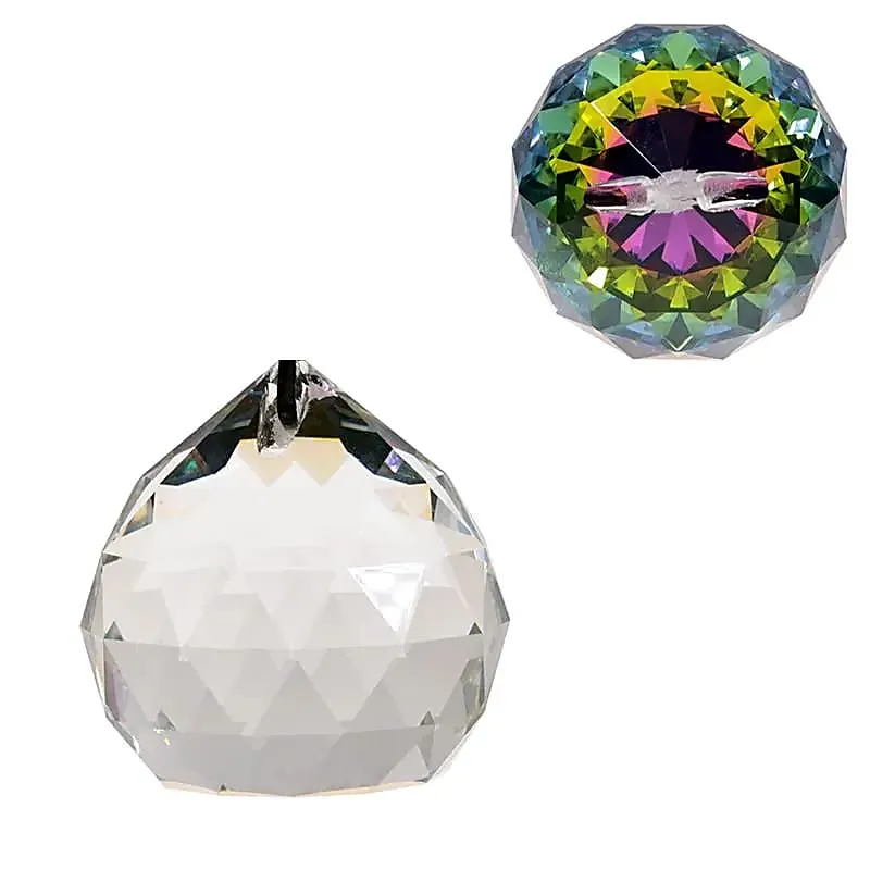 Cristal Feng Shui arc en ciel Sphère S multicolore