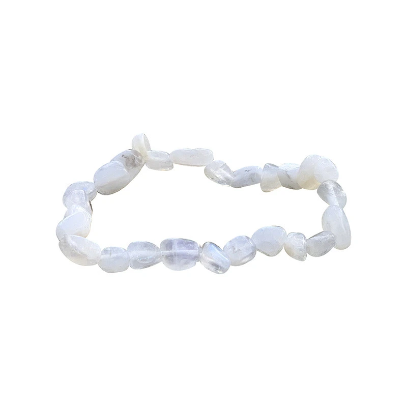 Bracelet Pierre de lune grains