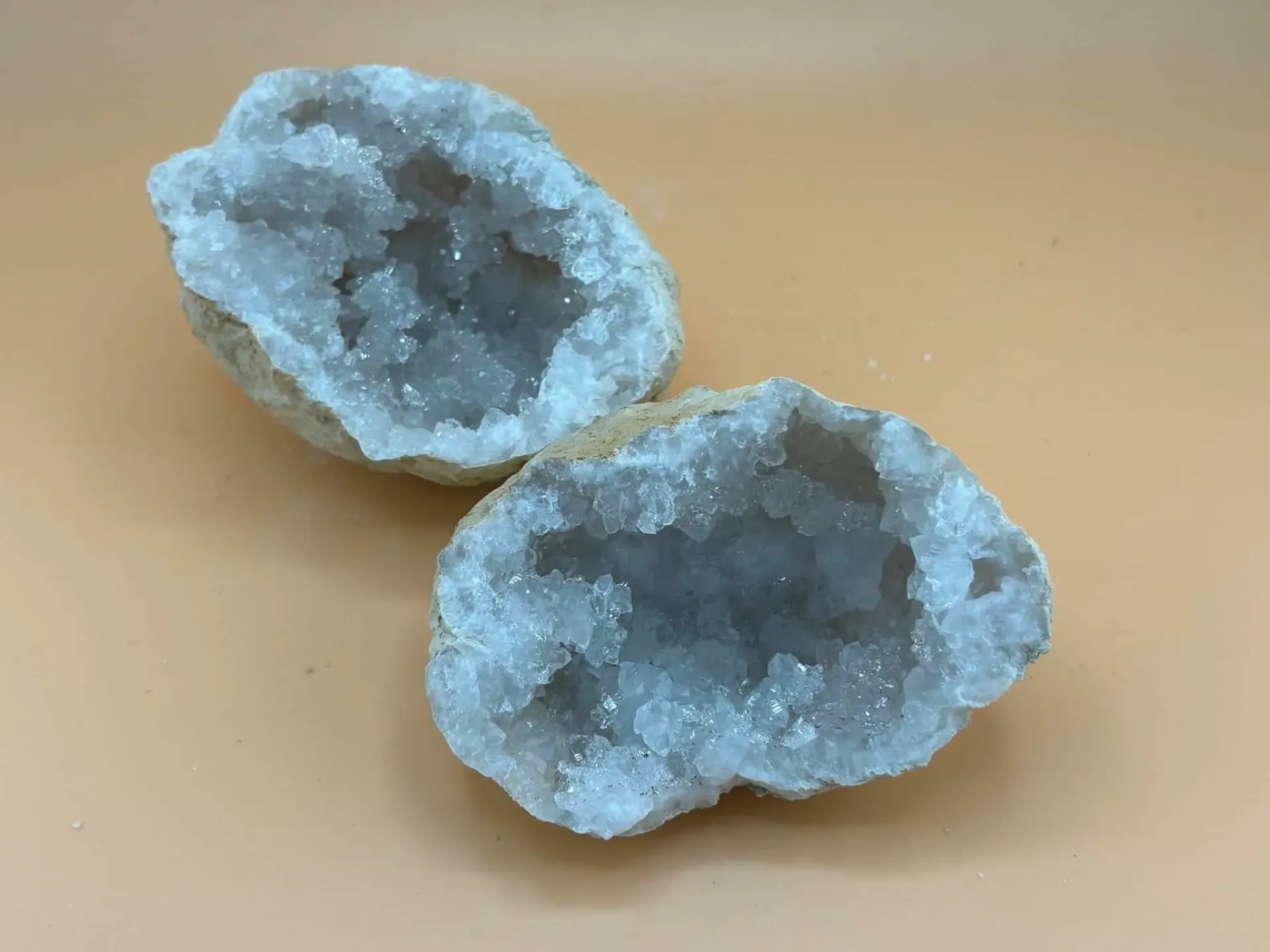 Cristal de roche géode
