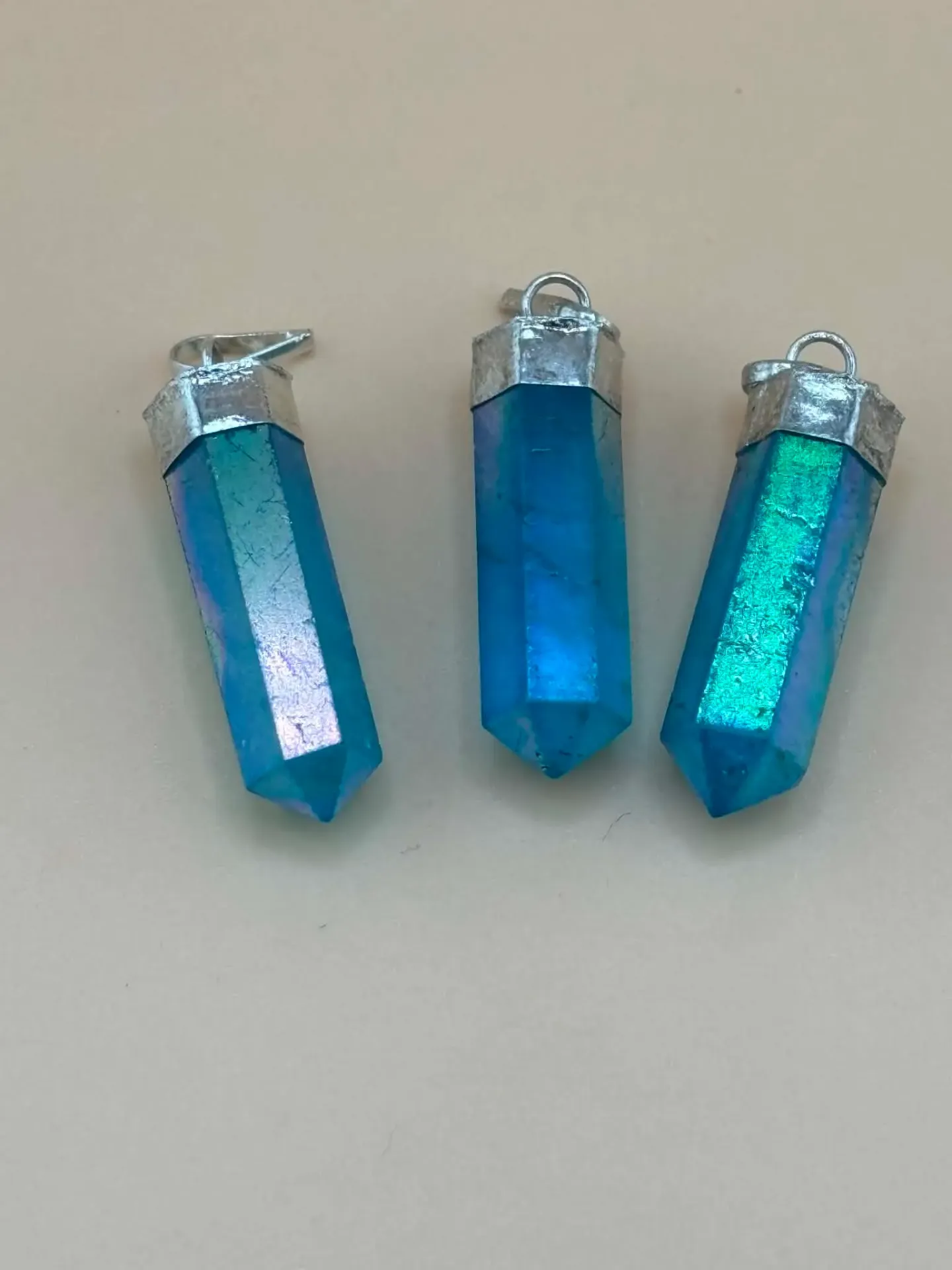 Pendentif Aqua Aura bleue
