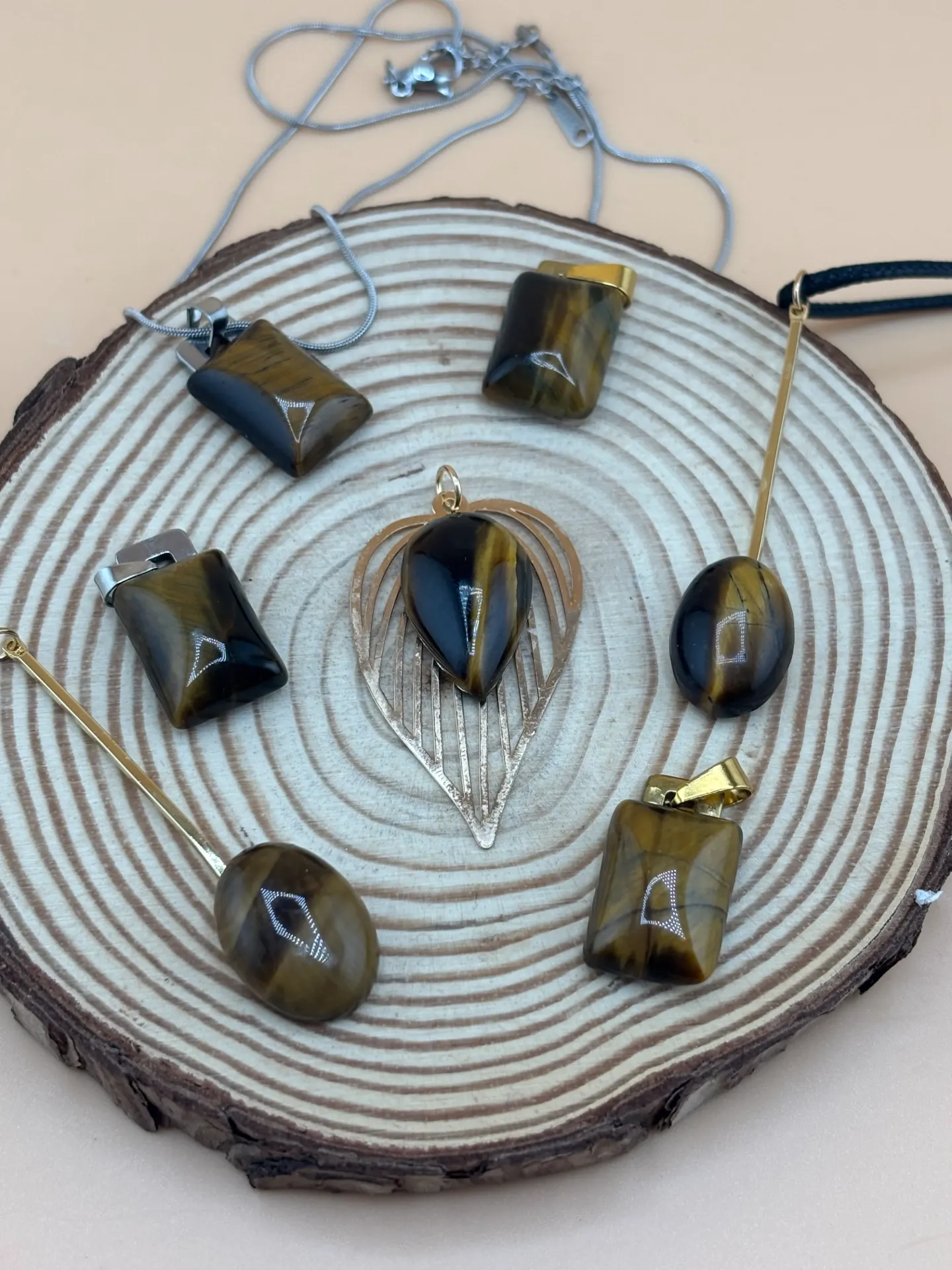 Pendentif Œil de tigre