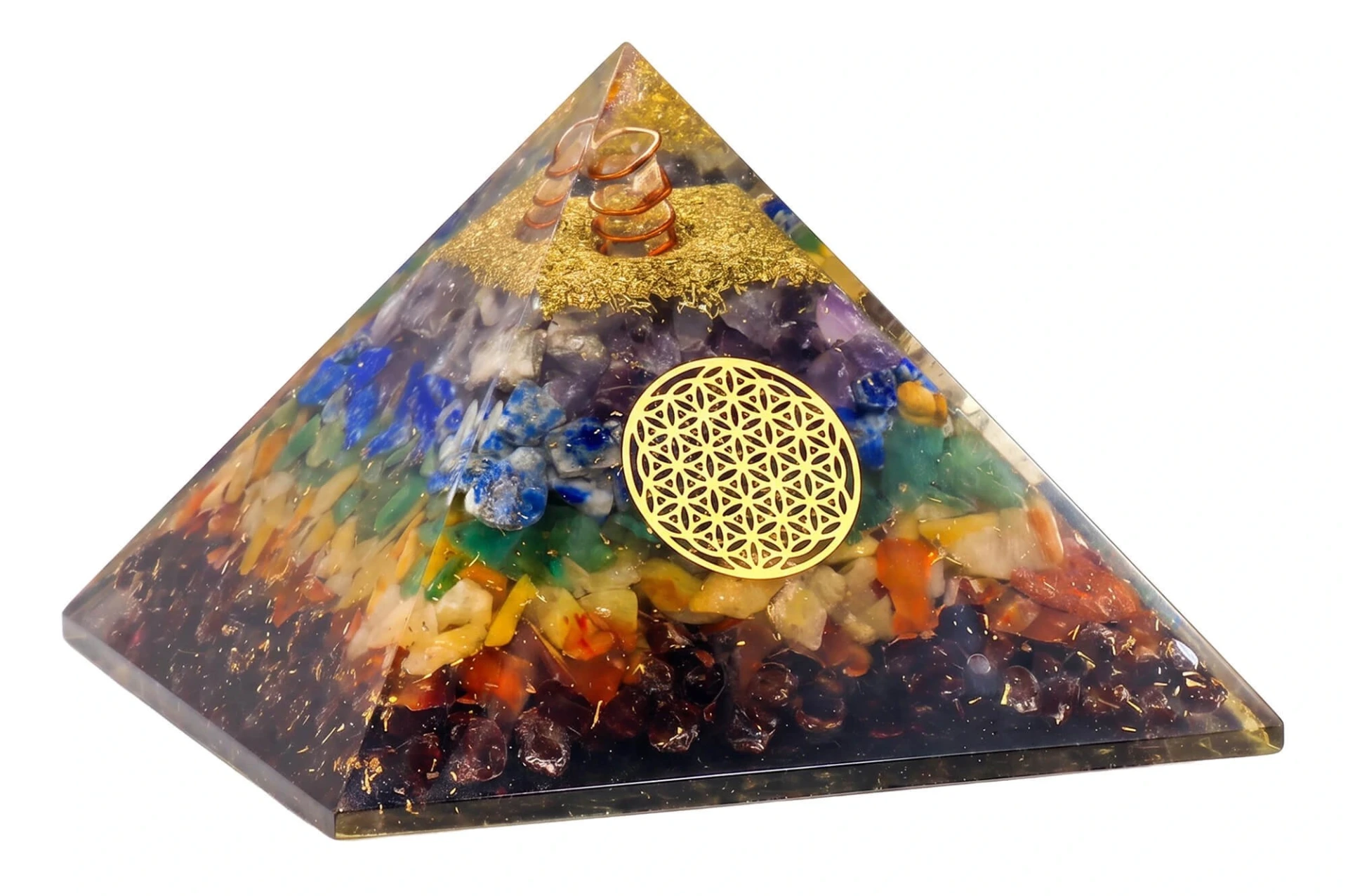 Pyramide Orgonite "Equilibre & Harmonie"