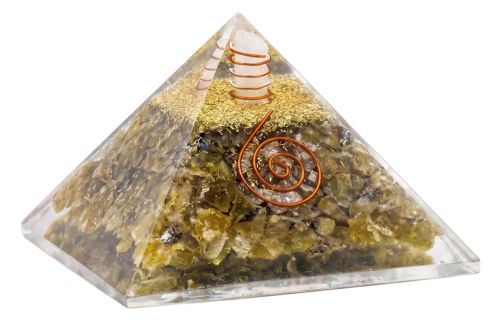 Pyramide Orgonite "Protection & Prise de Conscience"