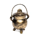 Chaudron en fonte doré petit