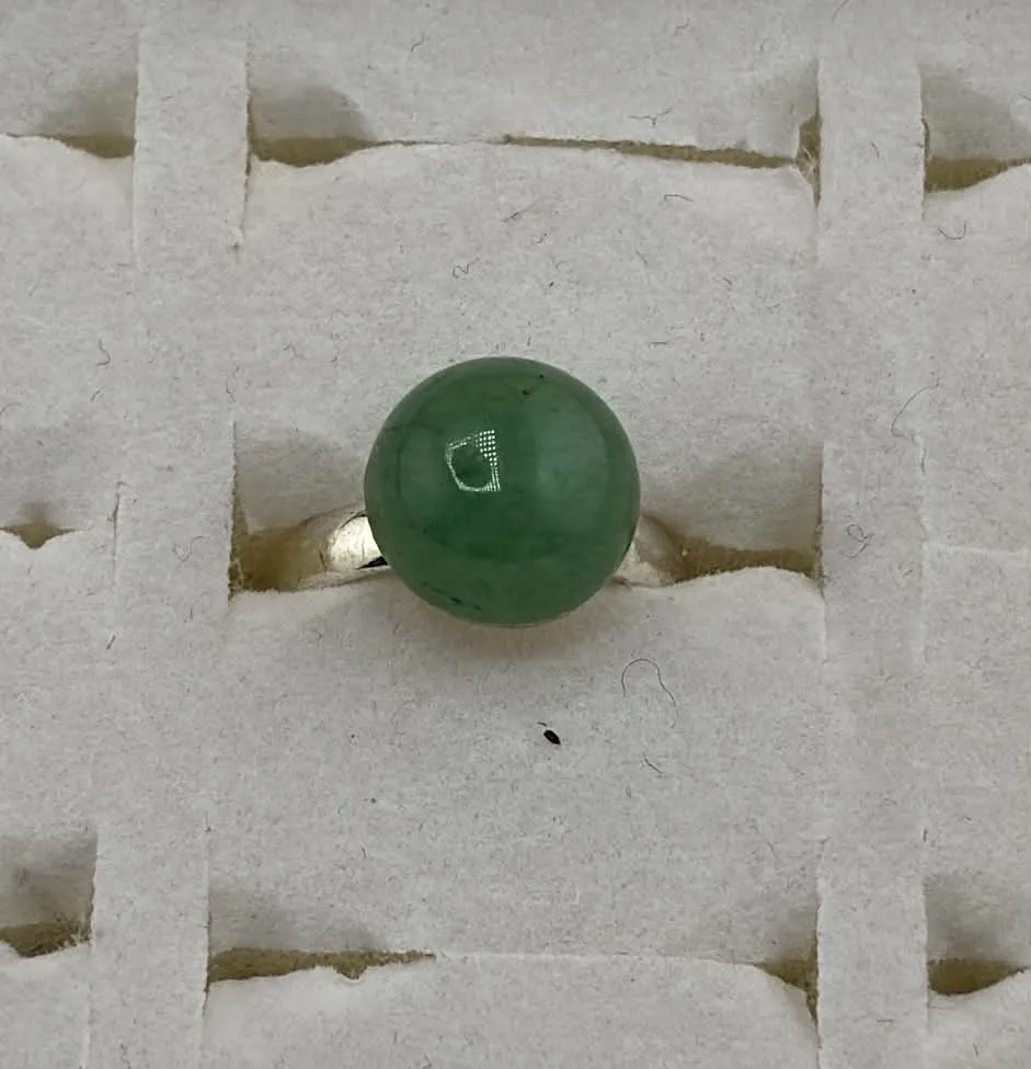 Bague Aventurine verte