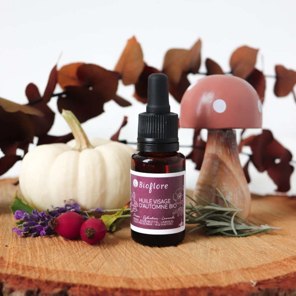 Huile visage d'automne bio
