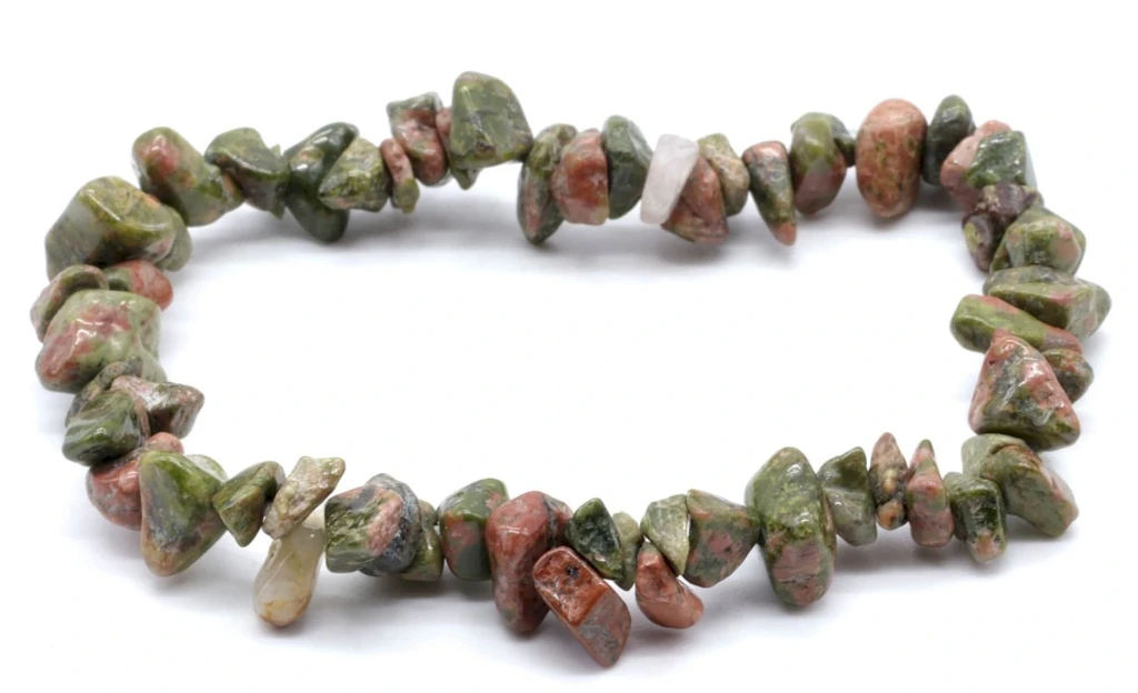 Bracelet Unakite Baroque