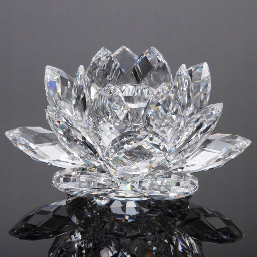 [LOT015] Éclairage d’ambiance Lotus cristal
