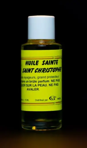[HUI002] Huile Sainte Saint Christophe