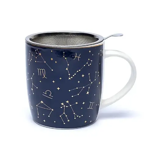 [TAS014] Tasse Infuseur à Thé Signes astrologiques