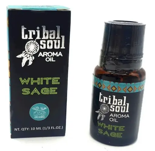 [AHUI008] Huile Sauge Blanche Tribal Soul 