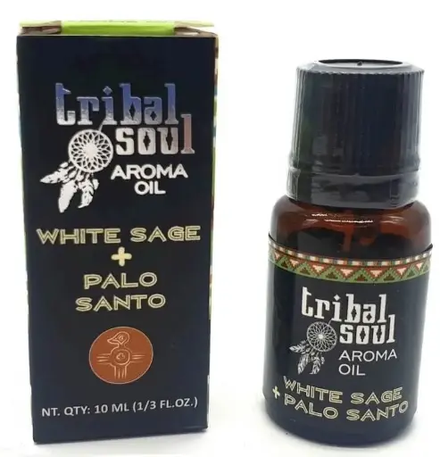 [AHUI010] Huile Sauge Blanche & Palo Santo Tribal Soul 