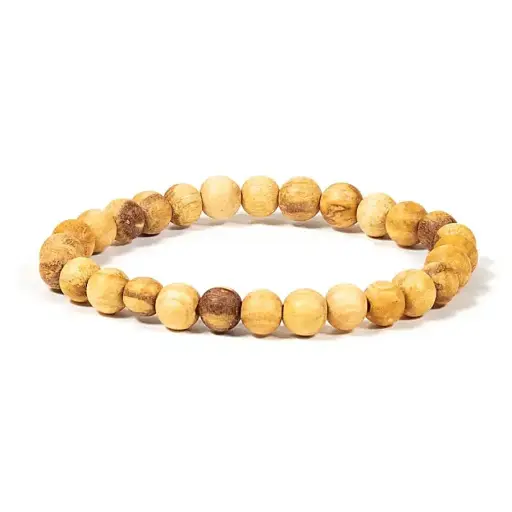 Bracelet Palo Santo perles rondes 6mm