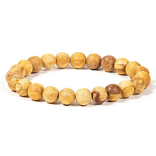 Bracelet Palo Santo perles rondes 8mm