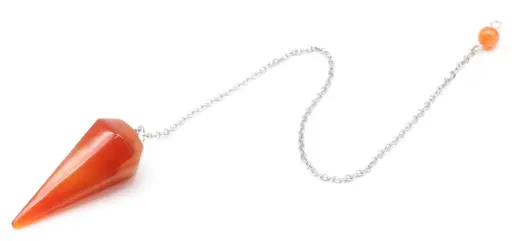 Pendule conique Cornaline