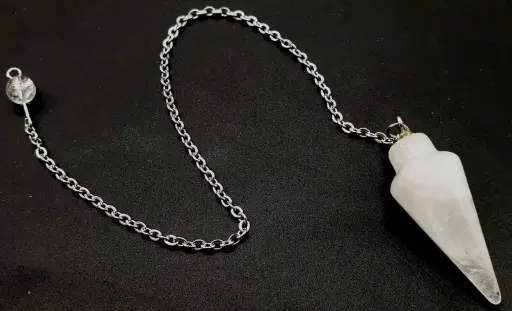 Pendule Goutte Cristal de Roche